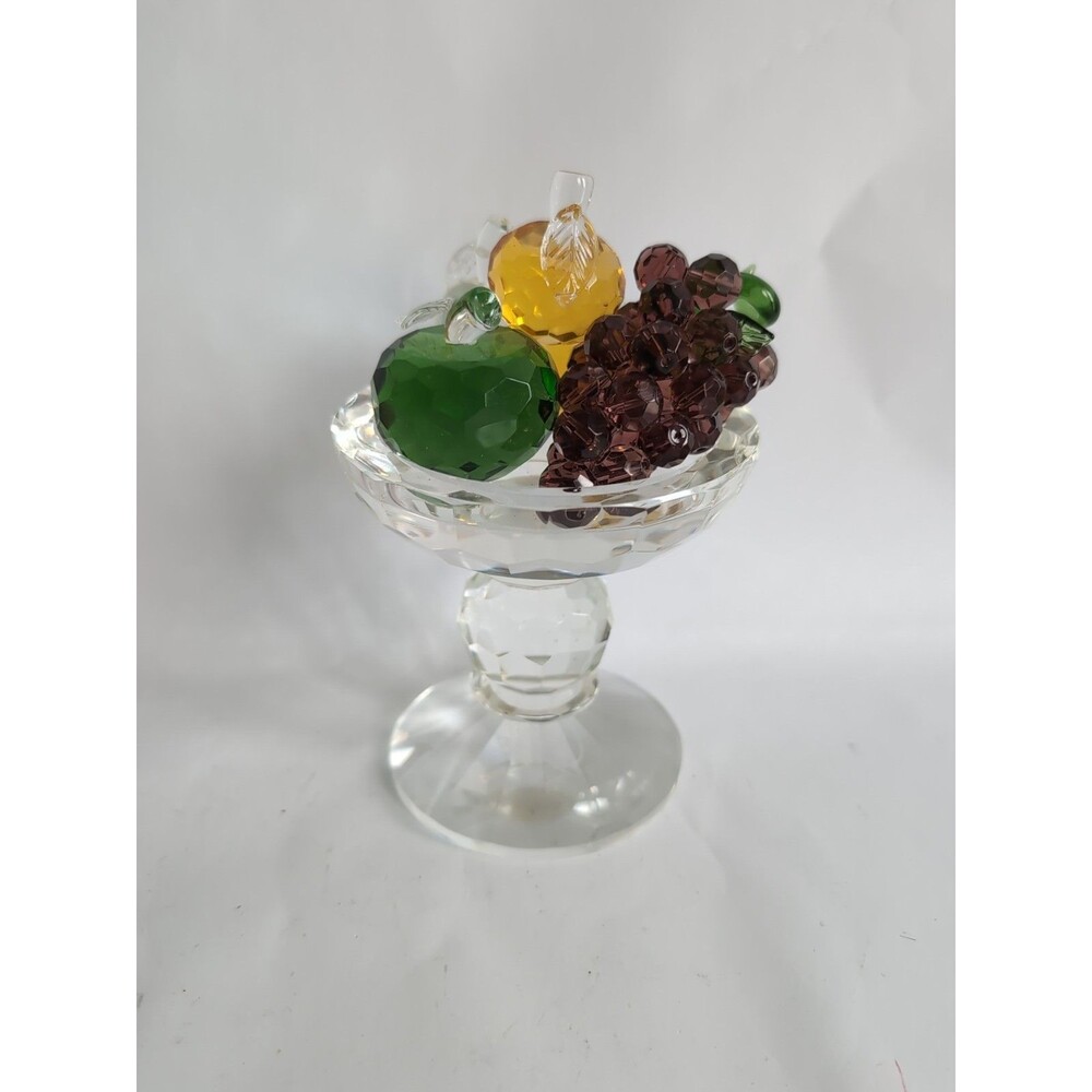 Sorelle Crystal Mini Fruit Bowl Figurine
